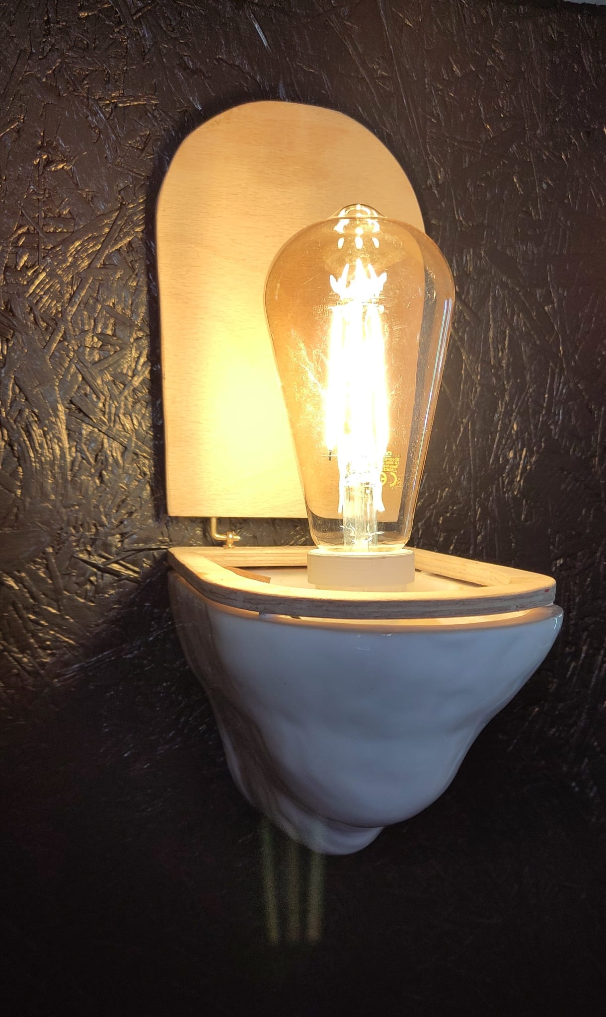 WC-Leuchte / Toilettenlicht / Klo-Leuchte